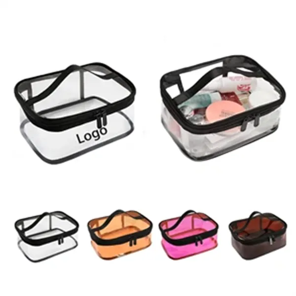 PVC Cosmetic Bag with Handle