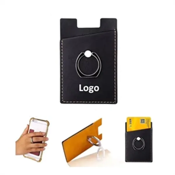 Custom Card Holder Phone Ring Stand