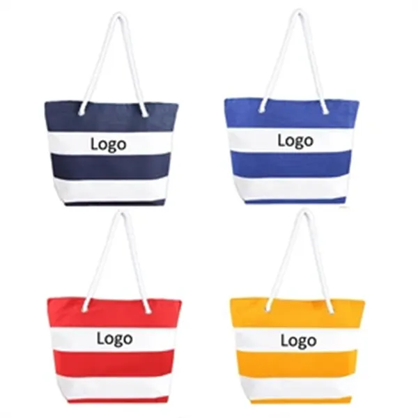Canvas Beach Tote Bag