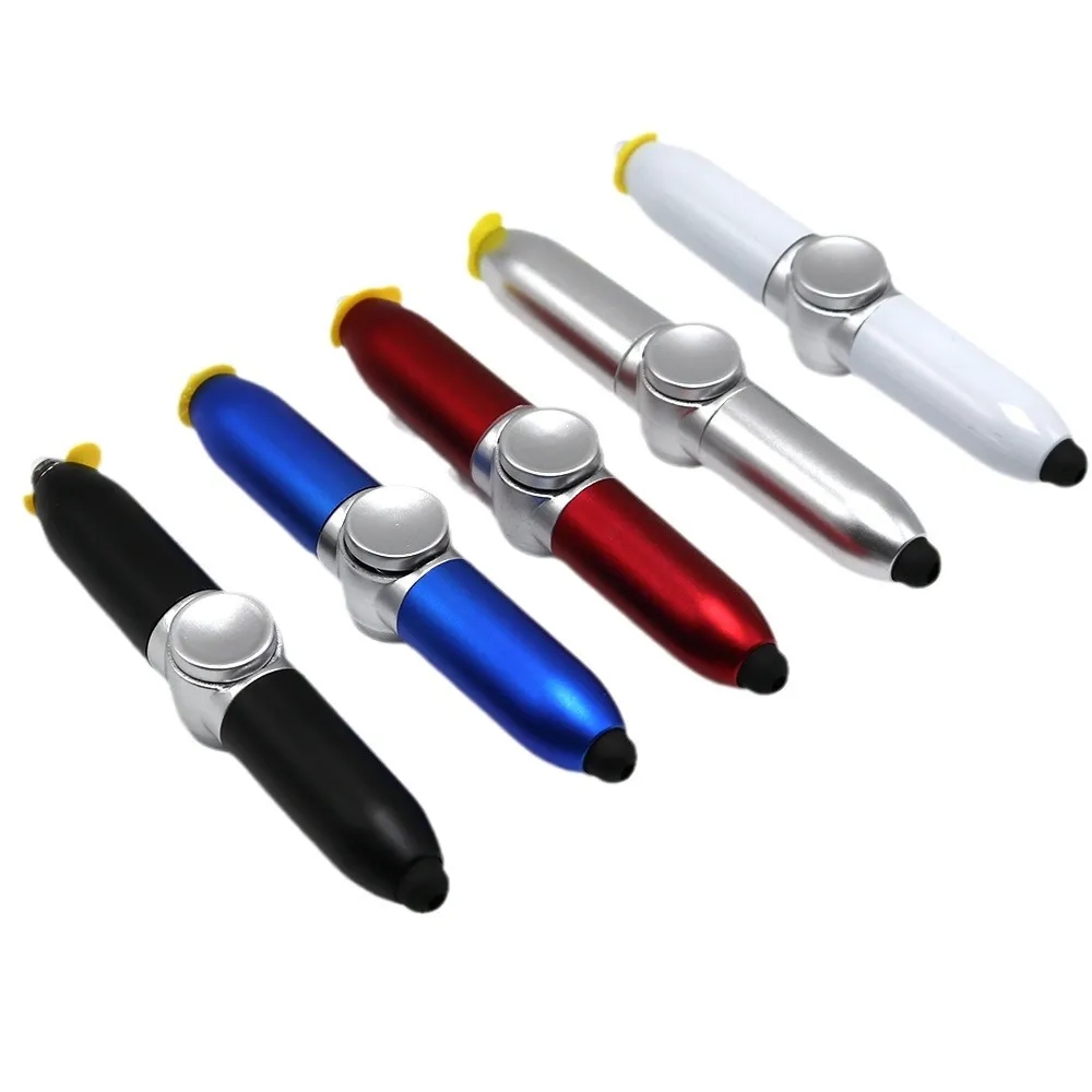 Fidget Spinner Pen With Led Light