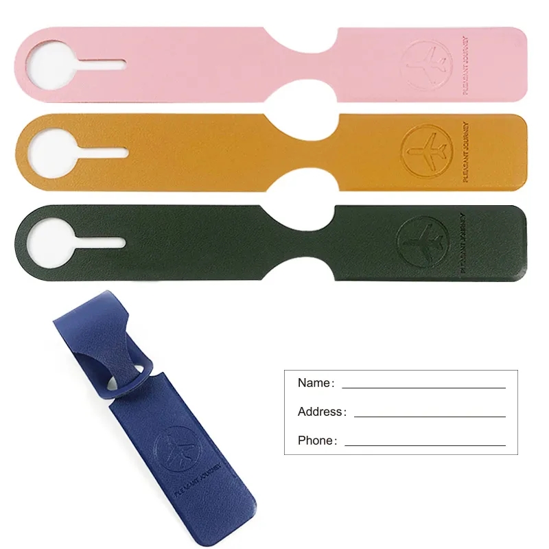 Leather Luggage Tag