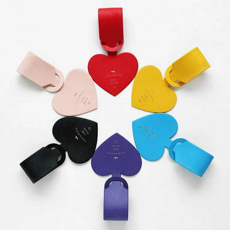 Heart Shaped Luggage Tag