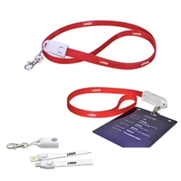 2 in 1 USB Cable lanyard