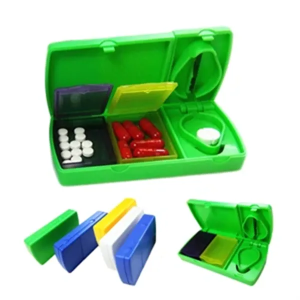 Pill Box with Cutter